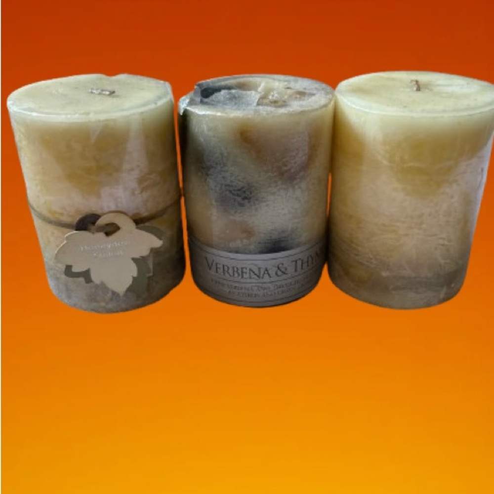 Scented Candle Trio